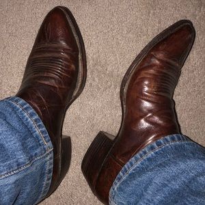 Mens Lucchese cowboy western boots 10 D